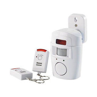 Allarme con due telecomando con rilevatore di movimento di 110°