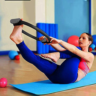 Anello da pilates 37 cm flessibile x addominali gambe braccia