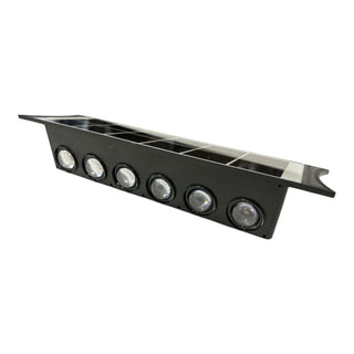 Applique doppia emissione pannello solare 8 e 12 led 2 colori di luce