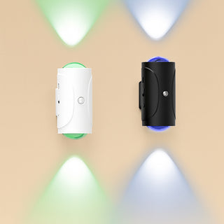 Applique a led ricaricabile RGB con sensore crepuscolare di movimento