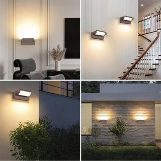 Applique da parete per esterno 21W tecnologia CCT3 inclinabile  IP65