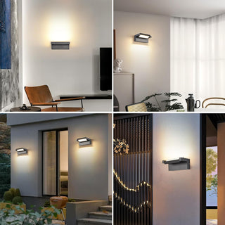 Applique da parete per esterno 21W tecnologia CCT3 inclinabile  IP65