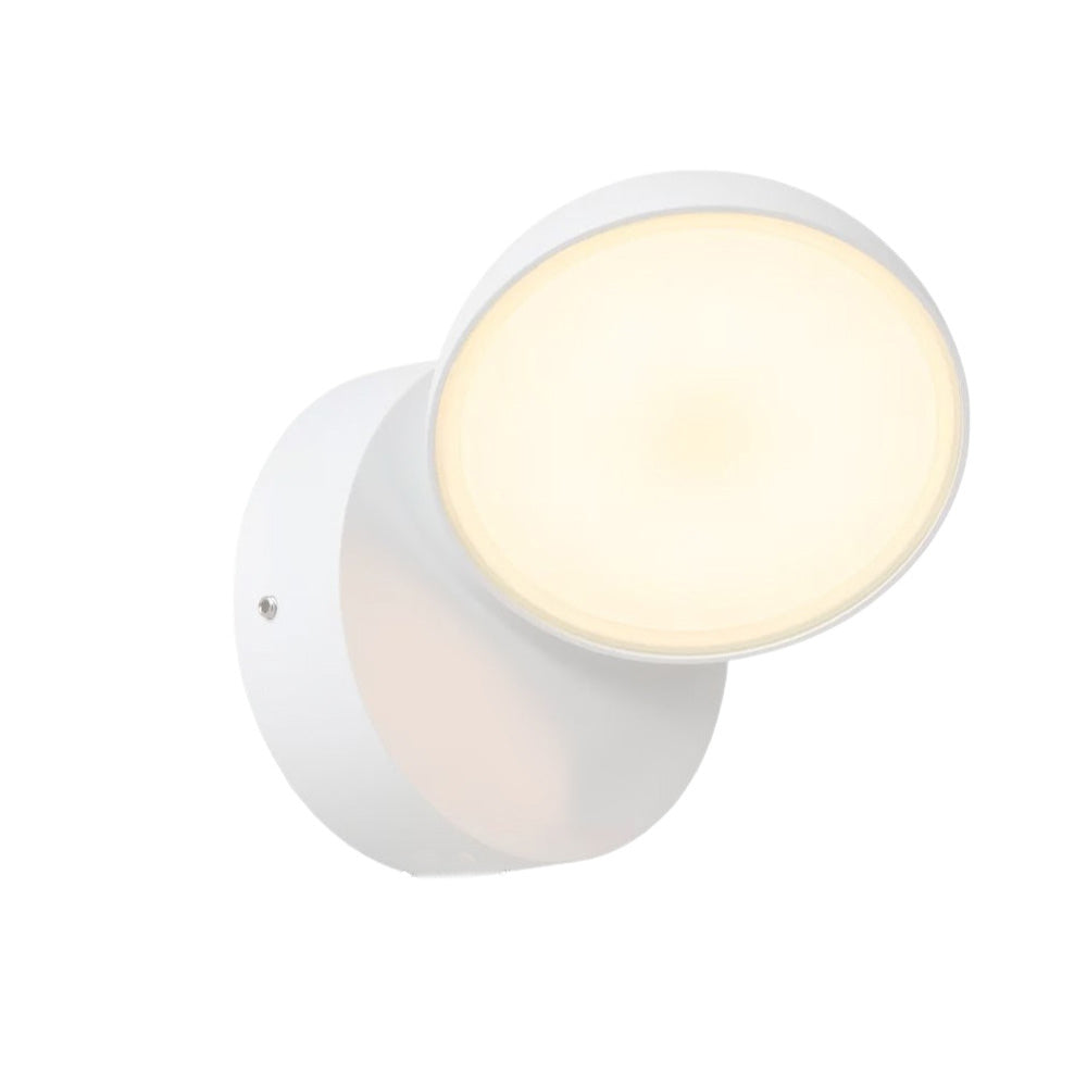 Applique a led da esterno 12 watt con teconologia cct 3 tonalità di luce lampada da parete bianco o grigio