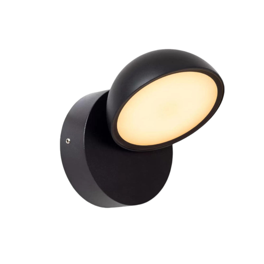 Applique a led da esterno 12 watt con teconologia cct 3 tonalità di luce lampada da parete bianco o grigio