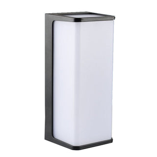 Applique LED da esterno nero 10 Watt IP65 per facciate e balconi