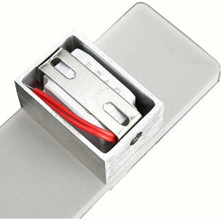 Applique led rettangolare 10 watt doppia emissione 3 colorazione luce
