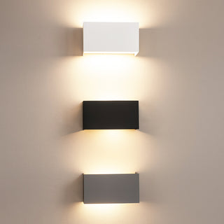 Applique Da Esterno A Forma Di Lanterna Moderna In Alluminio Rosso Ruggine, IP54, Attacco E27 - Per Facciate, Terrazze, Ingressi | Illuminazione Elegante
