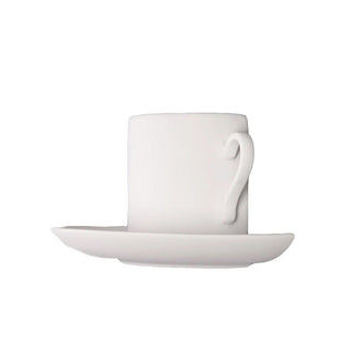 Applique in gesso a forma di tazza da caffè lampada verniciabile G9