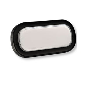 Applique parete ovale a led 23W plafoniera a soffitto IP54 CCT switch