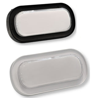 Applique parete ovale a led 23W plafoniera a soffitto IP54 CCT switch