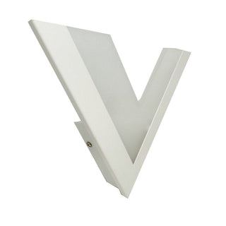 Applique led 9 watt lampada a forma di  V 3 temperature di luce