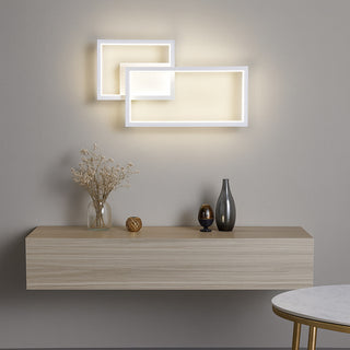Applique a parete a led di forma geometrica 24W con tecnologia CCT
