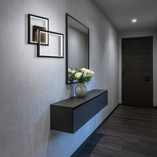 Applique a parete a led di forma geometrica 24W con tecnologia CCT