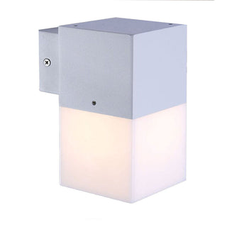 Applique per esterno in alluminio E27 per facciata balcone IP44