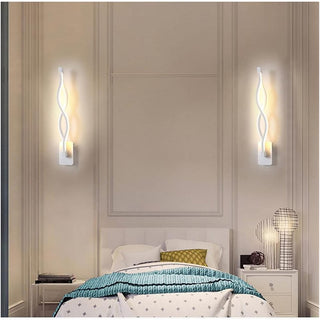 Applique led moderno da parete 9 watt luce fredda calda naturale