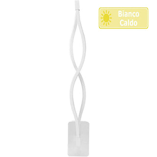 Applique led moderno da parete 9 watt luce fredda calda naturale