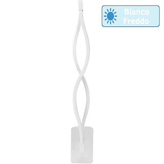 Applique led moderno da parete 9 watt luce fredda calda naturale