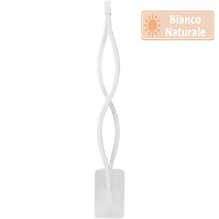 Applique led moderno da parete 9 watt luce fredda calda naturale