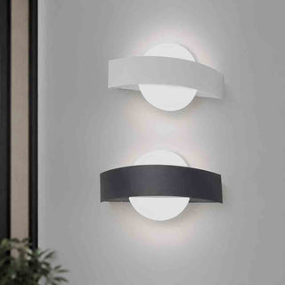 Applique led 8W doppia emissione di luce tre colorazione di luce CCT