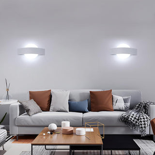 Applique led 8W doppia emissione di luce tre colorazione di luce CCT