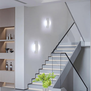 Applique led 8W doppia emissione di luce tre colorazione di luce CCT