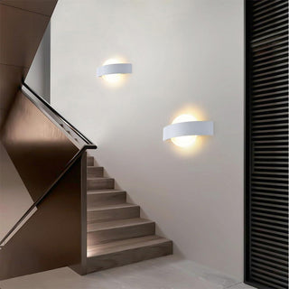 Applique led 8W doppia emissione di luce tre colorazione di luce CCT