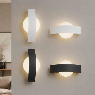 Applique led 8W doppia emissione di luce tre colorazione di luce CCT
