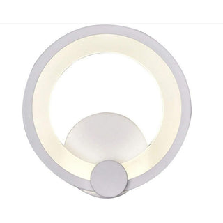 Applique led a cerchio 10 watt  a luce naturale 4000k e calda 3000k