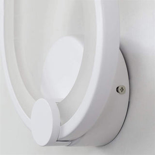Applique led a cerchio 10 watt  a luce naturale 4000k e calda 3000k