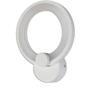 Applique led a cerchio 10 watt  a luce naturale 4000k e calda 3000k