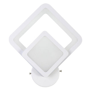 Applique led moderno a rombo 12 watt CCT tre colorazione di luce