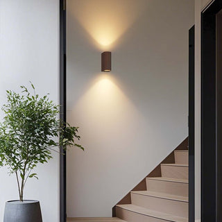 Applique a parete doppia emissione luminosa 2 portalampada GU10