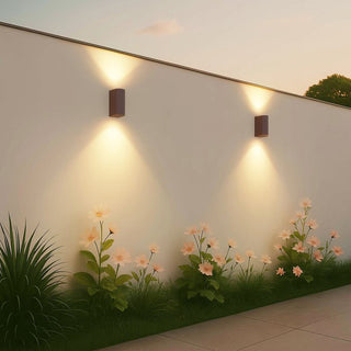 Applique a parete doppia emissione luminosa 2 portalampada GU10