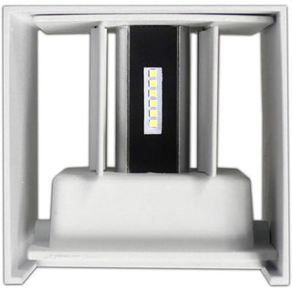 Applique da parete LED COB 12 watt bianco doppia emissione luce IP55