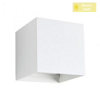Applique da parete LED COB 12 watt bianco doppia emissione luce IP55