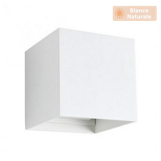 Applique da parete LED COB 12 watt bianco doppia emissione luce IP55