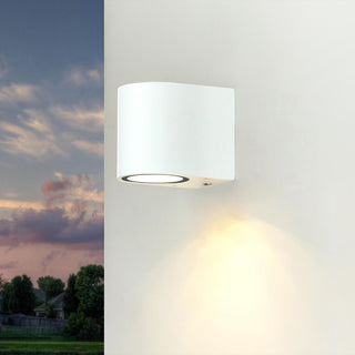 Applique a parete per esterno lampada moderna per faretto GU0 IP65