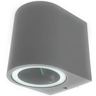 Applique a parete per esterno lampada moderna per faretto GU0 IP65