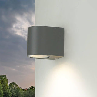 Applique a parete per esterno lampada moderna per faretto GU0 IP65