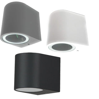 Applique a parete per esterno lampada moderna per faretto GU0 IP65
