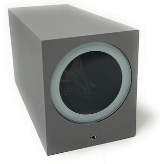 Applique a parete quadrato doppia emissione luminosa per faretti GU10