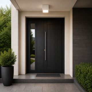 Applique soffitto a cubo esterno GU10 per balcone terrazzo IP54
