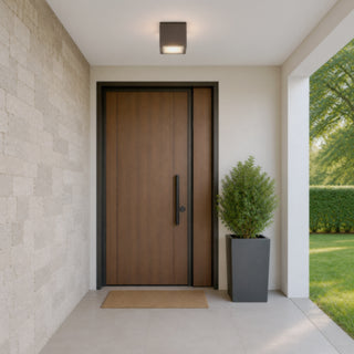 Applique soffitto a cubo esterno GU10 per balcone terrazzo IP54