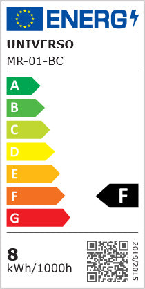 Applique orientabile da parete comodino doppia fonte luminosa 8 watt lampada da letto moderna luce calda 3000k