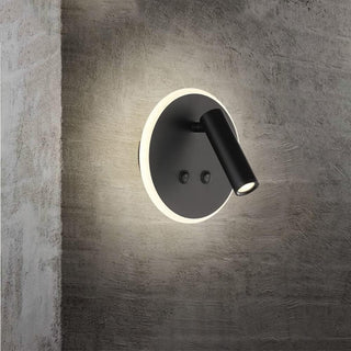Applique orientabile a parete doppia fonte luminosa 8 watt luce calda
