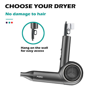 Asciugacapelli VGR HAIR DRYER pieghevole 1600-2000 watt3 temperature