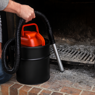 Aspiracenere elettrico 800 watt serbatoio bidone aspiratore 18 litri