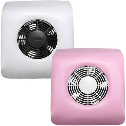 Aspiratore elettrico da tavolo per polveri della limatura unghie 1 ventola 7 pale con sacchetti nail art imbottito
