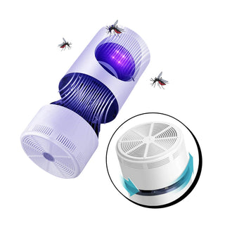 Zanzariera elettrica usb aspiratore vortice luce a led UV