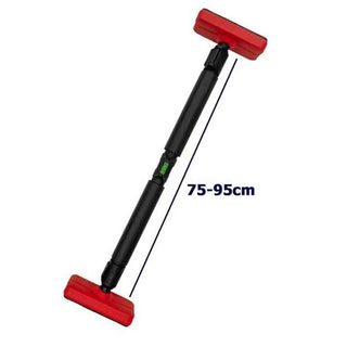 Barra per trazioni da porta regolabile da 75 a 95 cm senza viti 200Kg